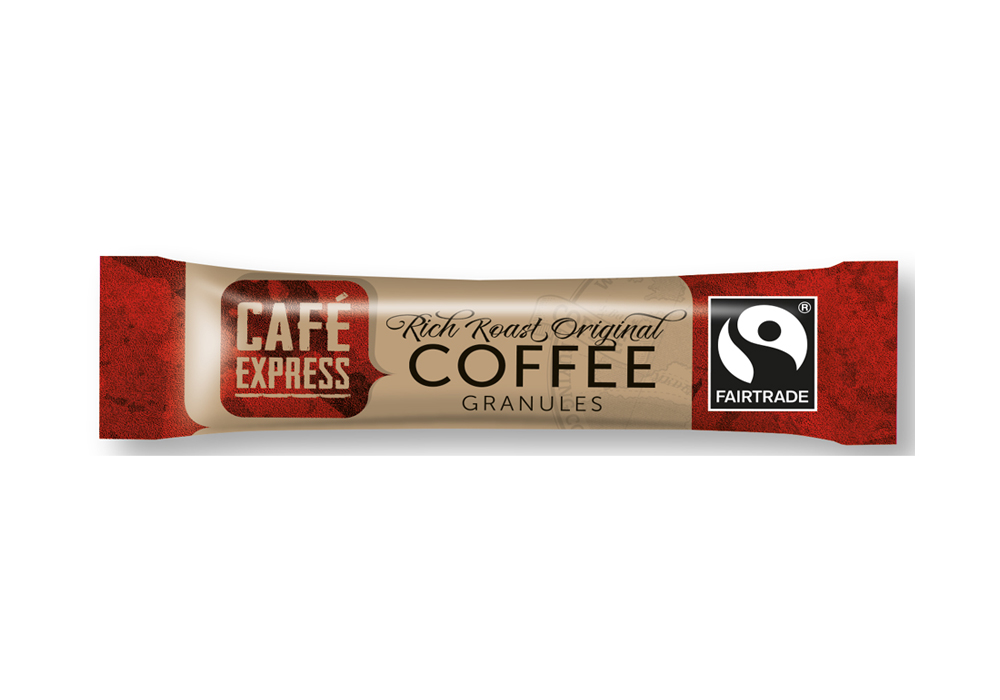 Cafe Express Fairtrade - Freeze Dried Coffee Sticks 500 pcs