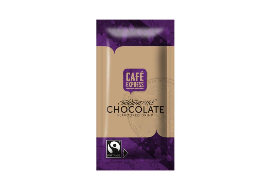 Cafe Express Fairtrade – Hot Chocolate Sachets 100 pcs