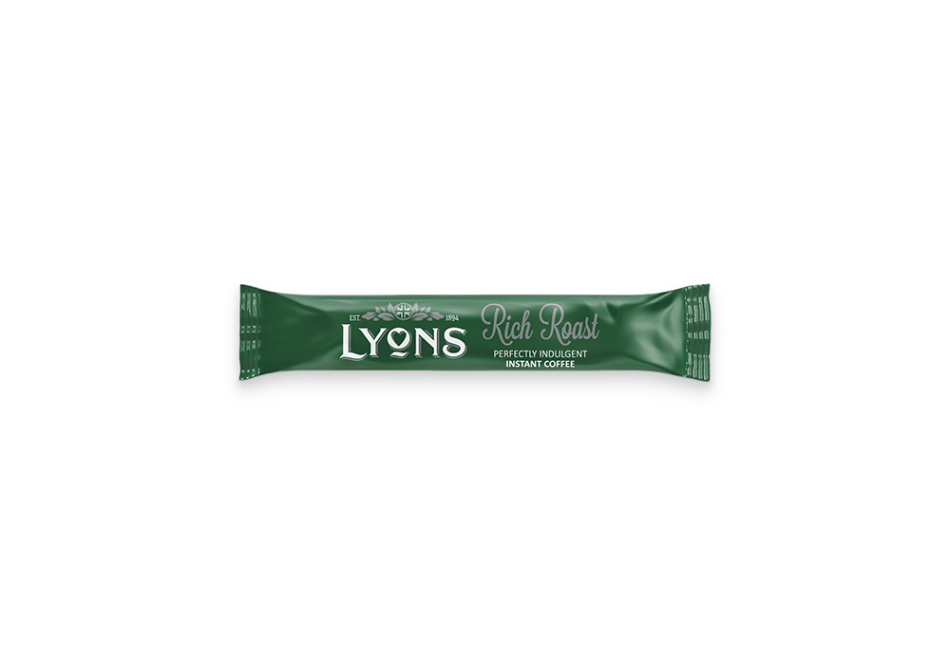 Lyons Rich Roast Freeze Dried Coffee Sticks 250 x 1.5g