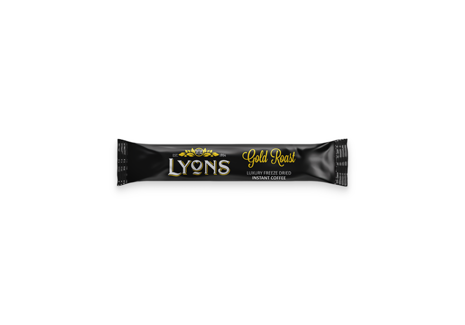 Lyons Gold Roast Freeze Dried Coffee Sticks 250 x 1.5g